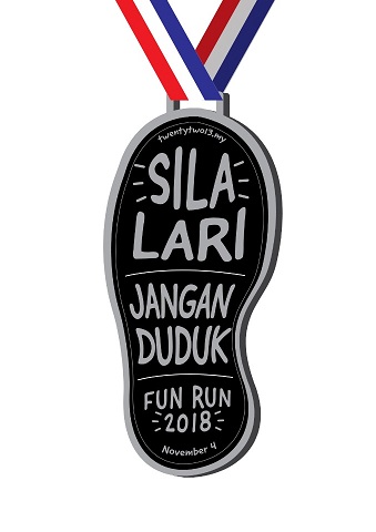 Sila Lari Jangan Duduk medal