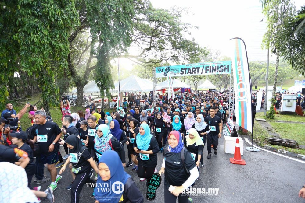 Sila Lari, Jangan Duduk Fun Run 2018