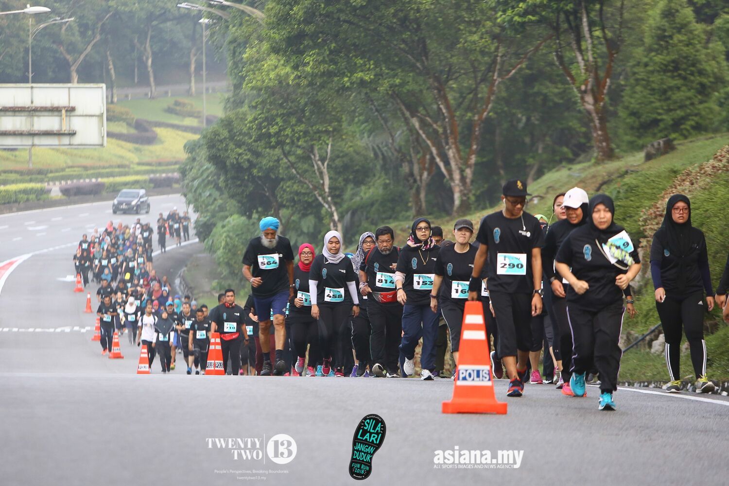 Sila Lari, Jangan Duduk Fun Run 2018