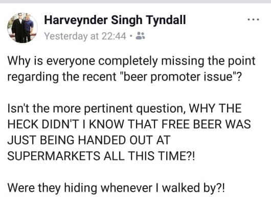Harveynder Singh Tyndall: