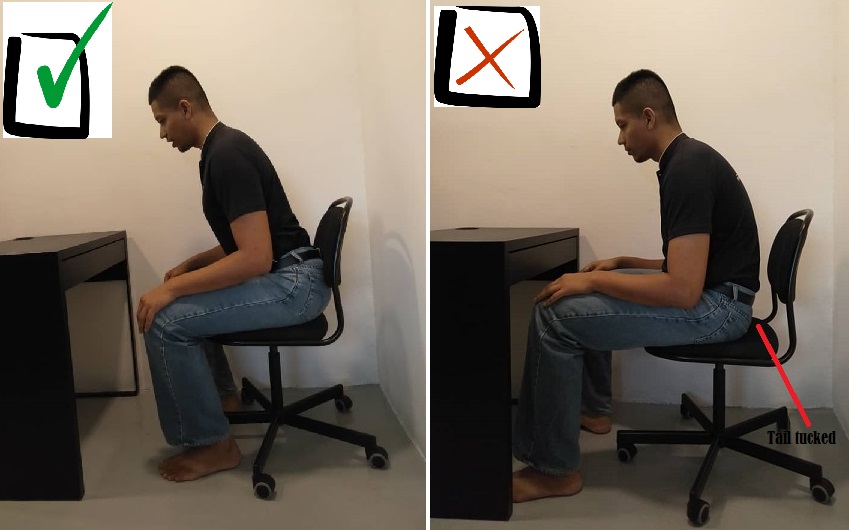 Johan sits right