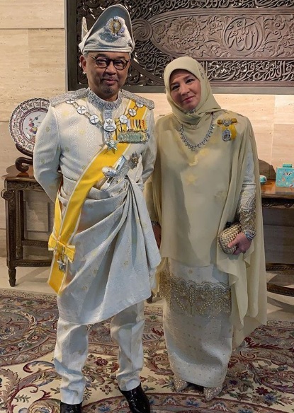 Tengku Abdullah and Tunku Azizah