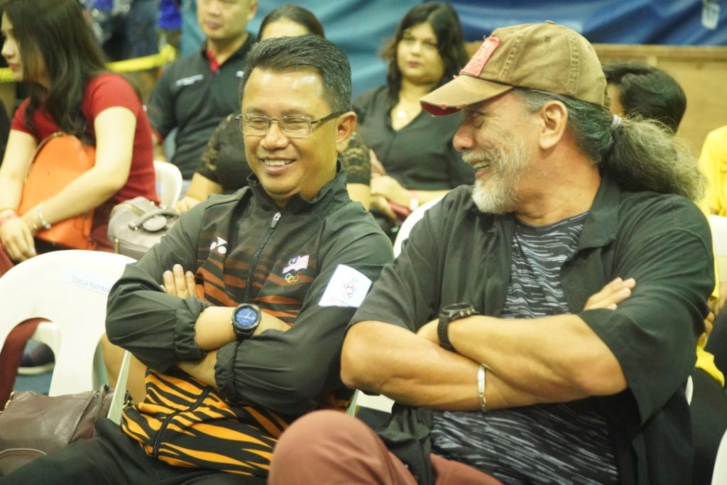 Norza Zakaria and Ahirudin Attan