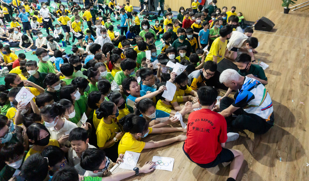 Olympic Day celebration.