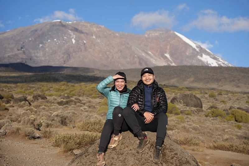 Sarawakian duo Daryll Ambang Tanjong and Lois Gywn Peter find true love in conquering mountains