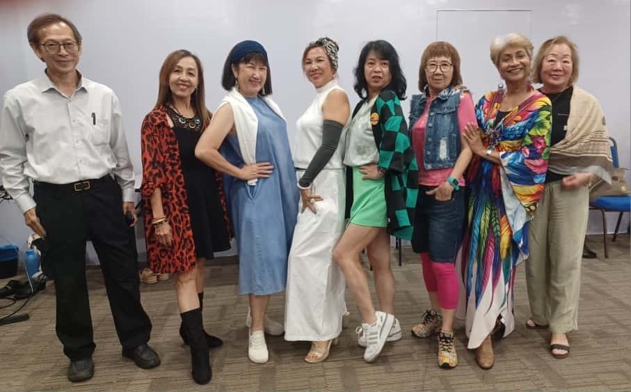 Seniors striking a pose at SWET Subang Jaya on Sept 30, 2025.