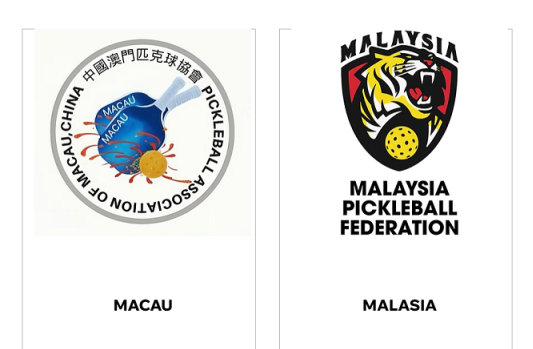 Malaysia's name is wrongly spelt Malasia on the Asia Pickleball Association website.